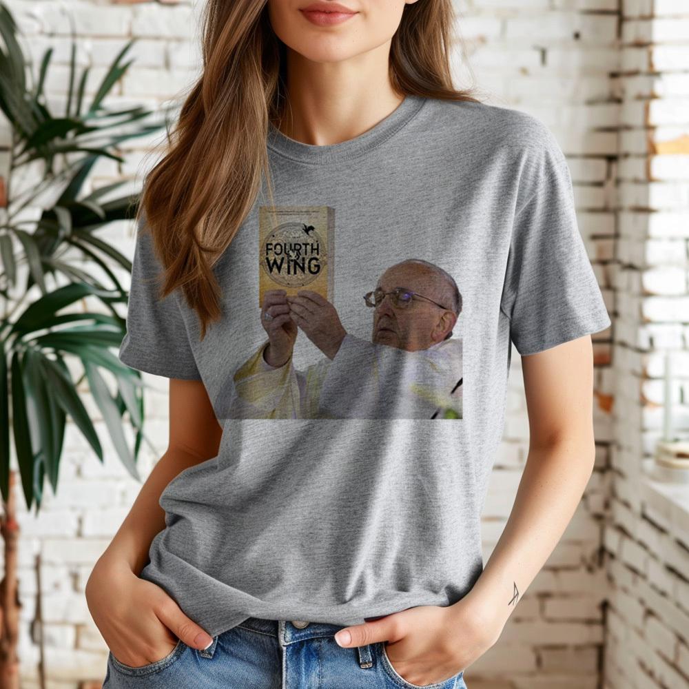 Fourth Wing T Shirt Girl Grunge Pop Culture Comfortable Colorful T Shirt Gothic Anime Punk 80s Digital Hip Hop