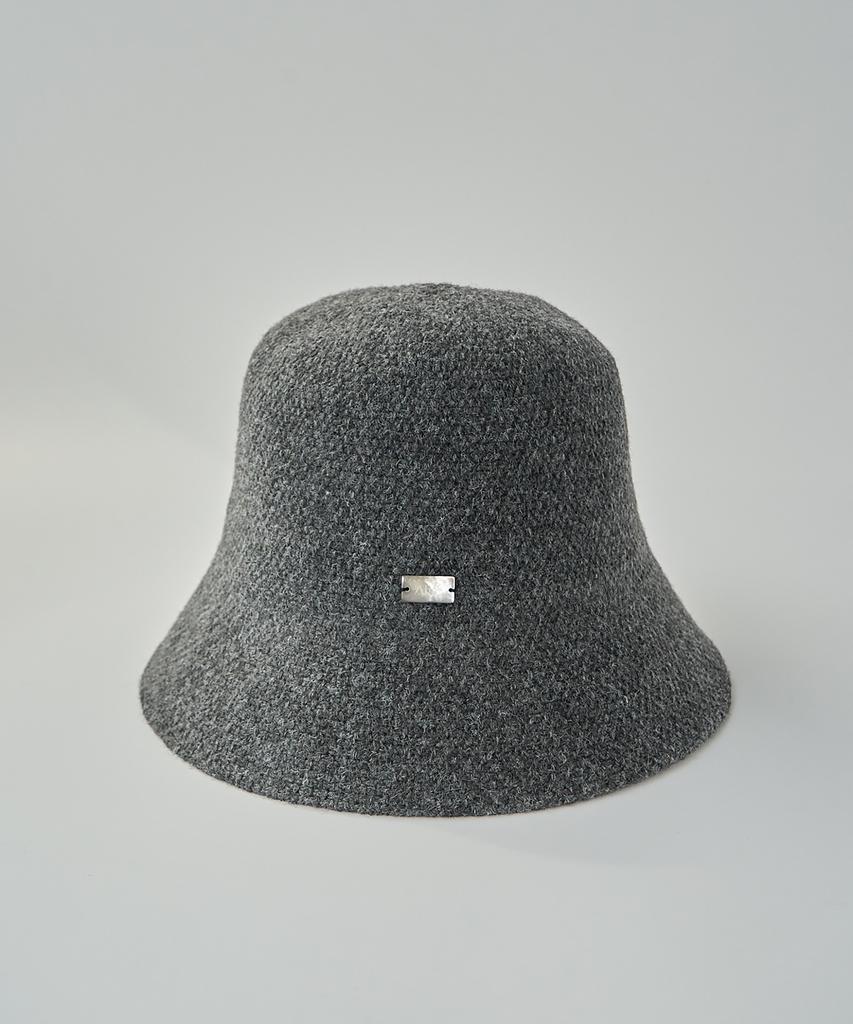 Aheule Lune Felted Wool Bucket Hat4_Charcoal