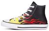 Chuck Taylor All Star Flame Nero Mod 'Black Red' 665864C