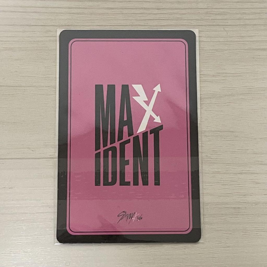 [USED] StrayKids maxident JYP Bonus SKZOO Trading Card Hyunjin