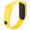 Digital Watch LED White Light Display Plastic Mirror Electronic Movement Silicone Strap Sports