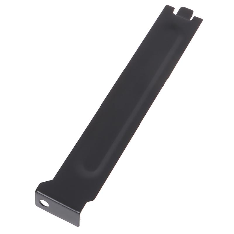 Computer Chassis Rear Graphics Card Pci Dust-Proof Baffle Motherboard Universal Metal Baffle Black Non-Porous Baffle
