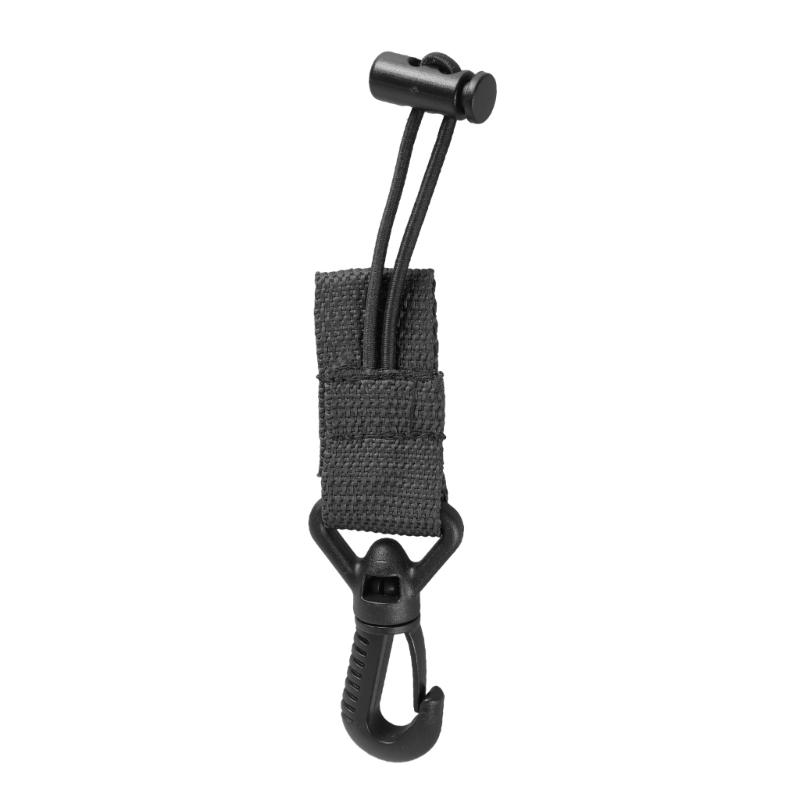 Scubas Dives Snorkels Silicone Bites Mouthpiece Hanger Adjustable Diving Mouthpiece Webbings Holder Diving Accessories чёрный