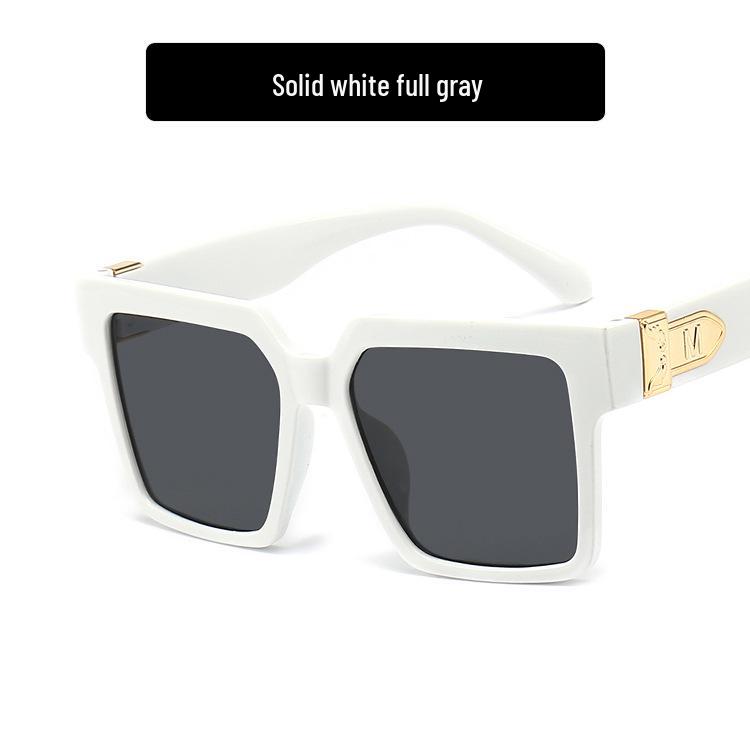 Square Big Frame Sunglasses 2022 - Trendy Hip Hop Club Style