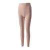 Thermal Wool & Silk Base Layer Set with Seamless Integrated Bra and Chest Pads for Autumn Warmth