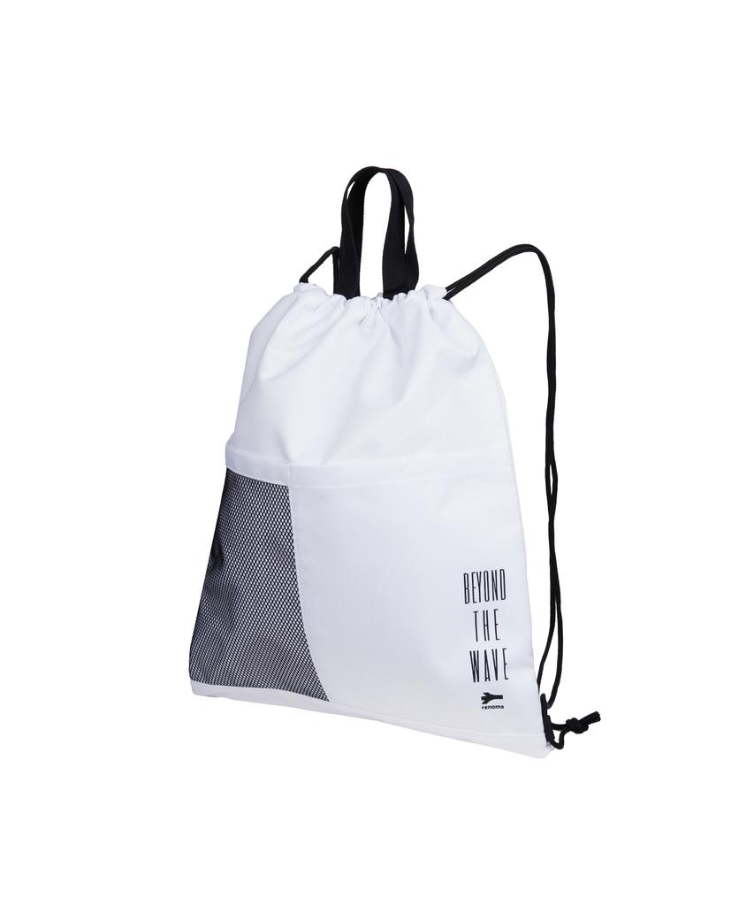 Lenomasuyeongbog Swimwear Waterproof String Backpack White Ro-Rb2D020-Wh