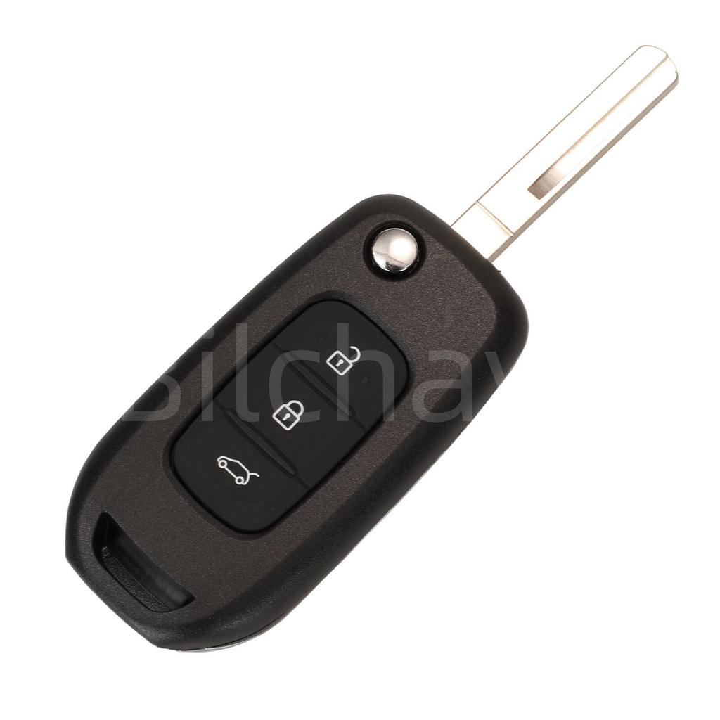 CWTWB1G767: Compatible 3-button Renault Car Remote, 433MHz Frequency, 4A Chip.