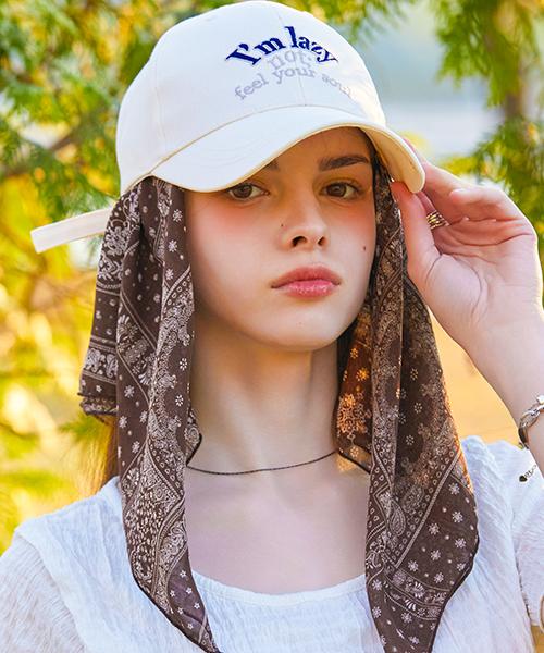 KOLEAT Cooling Refrigerator Uv Protection Bandana Bohemian Handkerchief [Brown] Hair Bandana Ver.