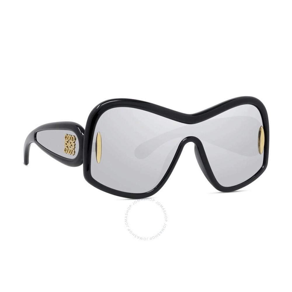 

Loewe Silver Mirror Shield Ladies Sunglasses Lw40131 01c 144