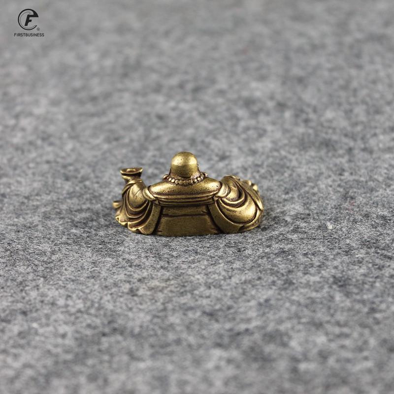 Antique Copper Buddha Miniature Figurines Home Decorations for Living Rooms Pure Brass Vintage GuanYin Buddhas Desktop Ornaments