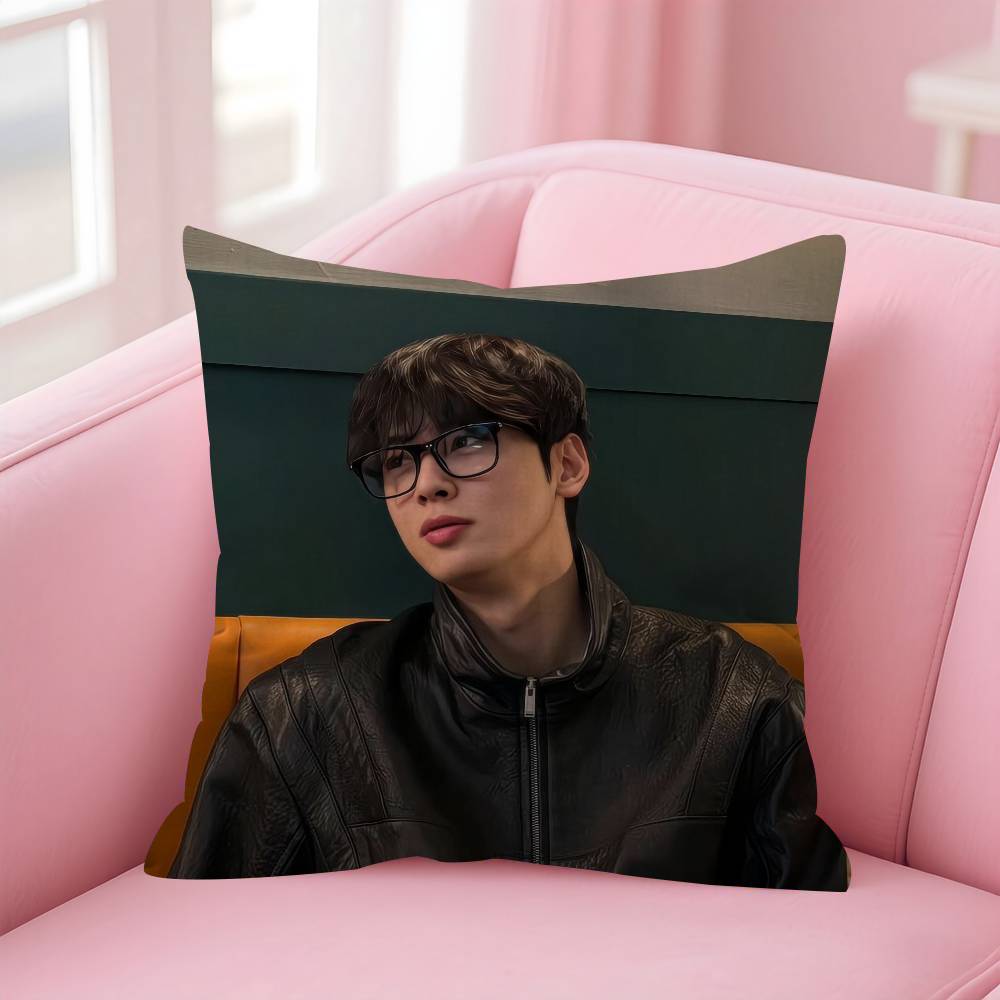 Singer Cha Ido Eunwoo Cushion Cover Pillow Cover Decor Pillowcase Printed Cushion Case For Couch
