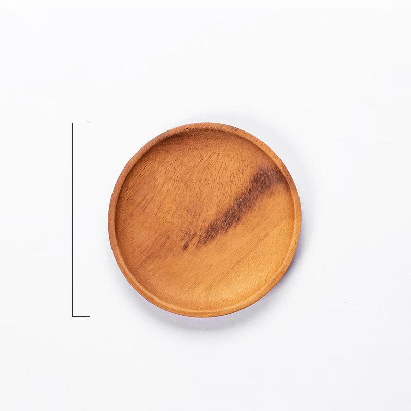 

Yuyi Angel Round Wood Dry Tea Tray Set