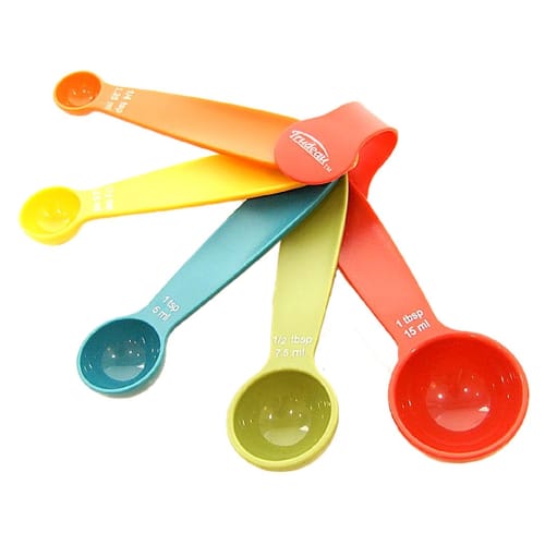 Trudeau Measuring Spoons, 5-Piece Assortment, 0010-074