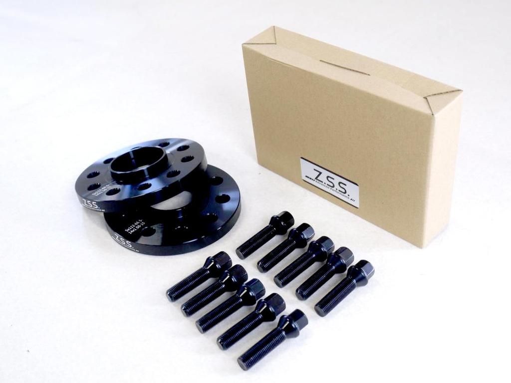 z.s.s. PCD112 Wide Tread Spacer, Integrated Hub, 5 Holes, M14 x P1.5 Hub 2.6