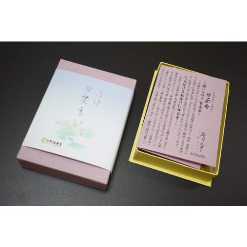 Awaji Baikundou Purifying Incense, Short, Offering, 8cm, Short, Short, Flower Festival Incense, Pure Sweet Tea Fragrance, 25g, Stylish #51