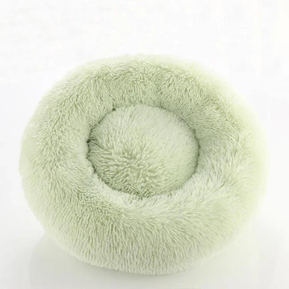 Creative Plush Warm and Breathable Circular Dog Bed Cat Bed Pet Bed Winter Thick and Comfortable Dog Bed Dog Mat Pet Supplies