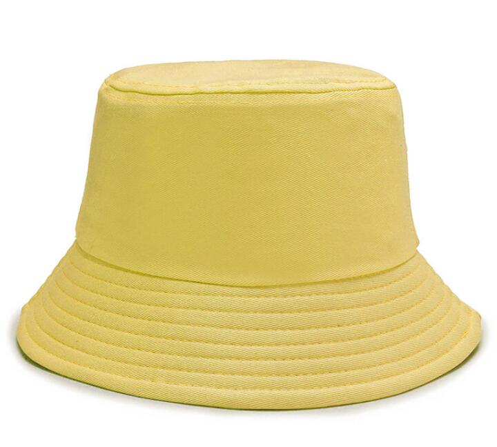 Blank Bucket Cap Women Travel Sun Hat