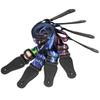 Adjustable Guitar Strap Shoulder Strap Lightning Pattern for Acoustic Electric Guitar Bass Guitar Strap Guitar Accessories