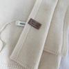 Sciarpa minimalista 100% lana pura da donna autunno inverno versatile tinta unita sottile scialle regalo avanzato per coppia sciarpa calda
