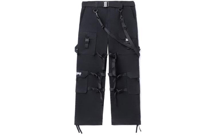 Li Ning Badfive Casual Pants Men s Black AKXR621-1 M