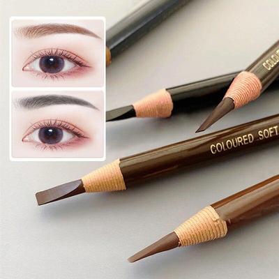 1 Pcs Augenbrauenstift Langlebig Wasserdicht Natürlichen Zug Augenbrauen Enhancer Stift Augen Make-Up Kosmetik Werkzeuge Schwarz Braun Tragbare