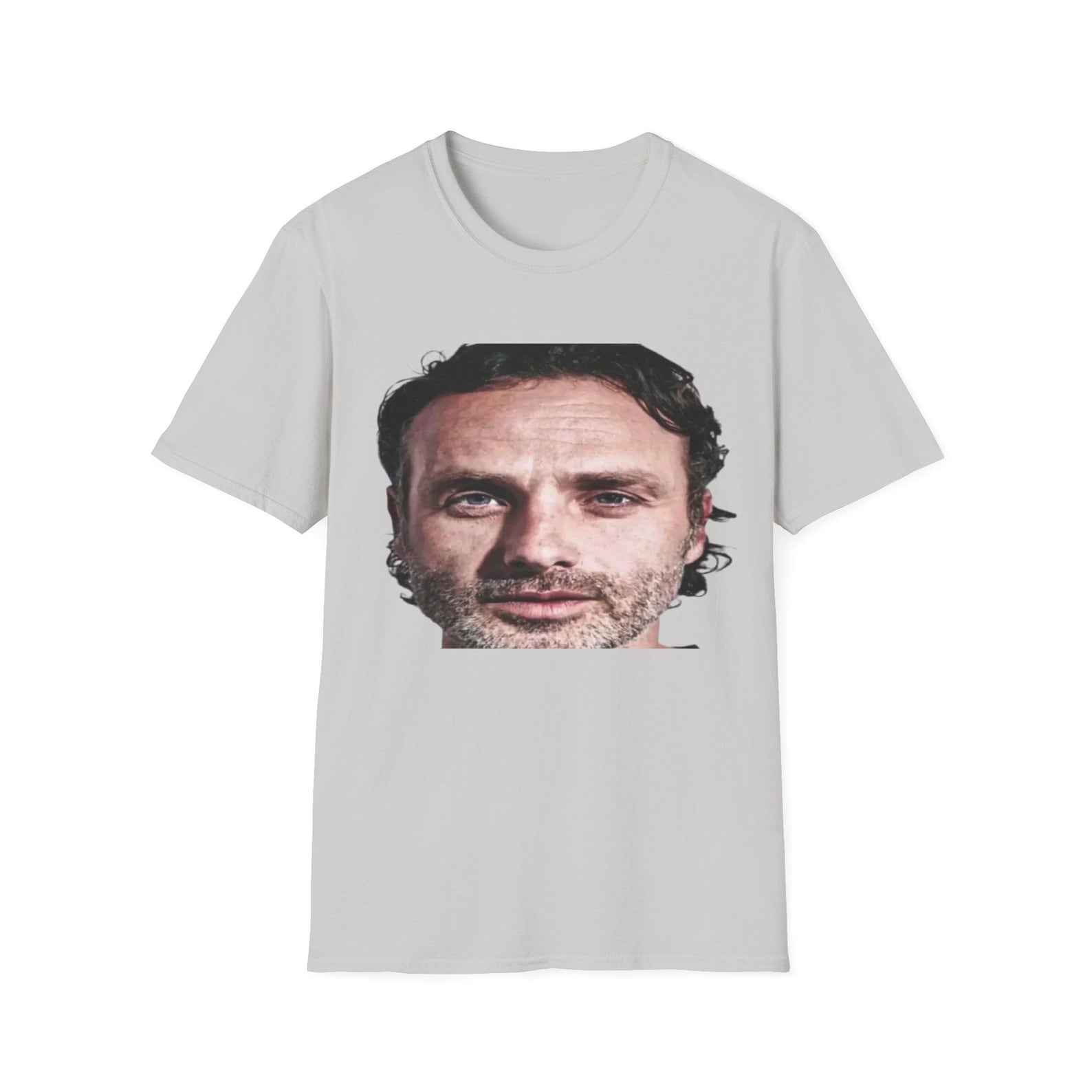 Rick Grimes Zest Face | Zooted | Smug Rick Grimes I Love The Walking Dead Funny Zombie Halloween Shirt Meme Face | Unisex Tee L