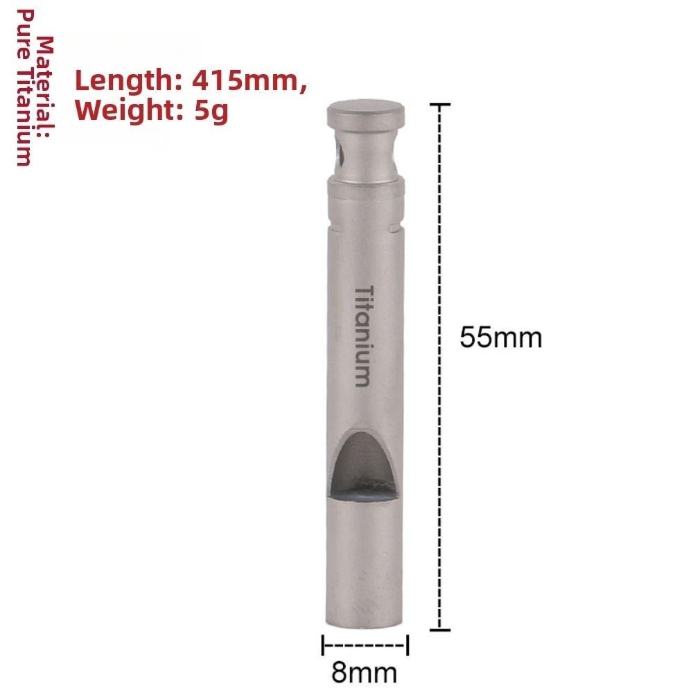 

Portable High Volume Whistle High-frequency Hiking Outdoors Emergency Whistle Outdoor Tool 8