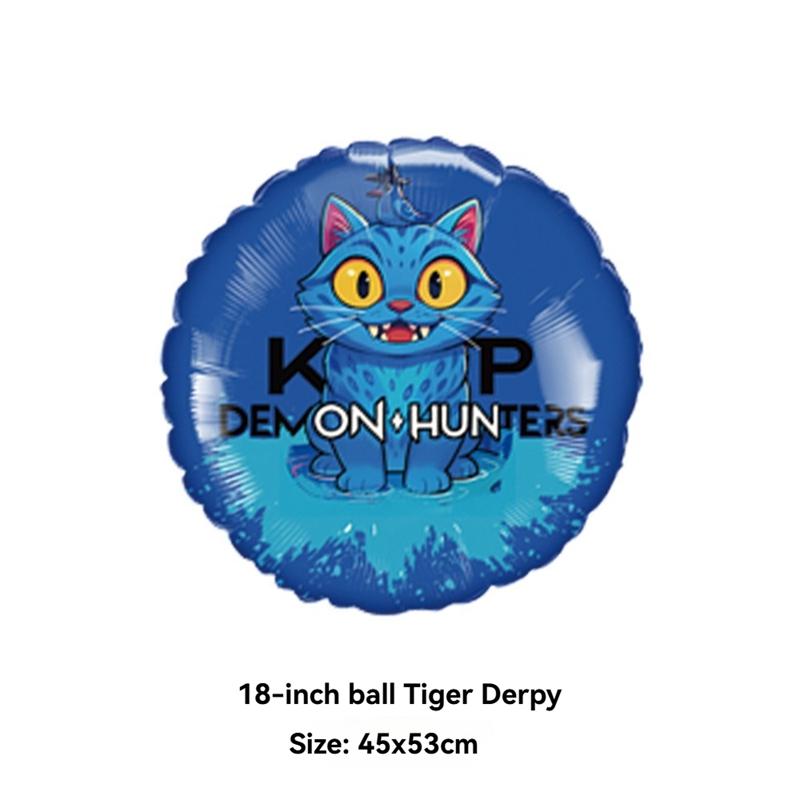 Anime Movie Kpops Demons Hunte Balloon Foil Balloons Set Game Balloons Set Kids Baby Shower Birthday Party Decor Supplies Gifts