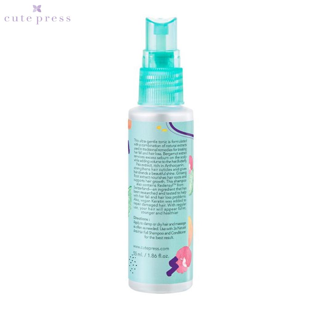 Cute Press 3x Natural Anti-hair Fall Tonic 55 Ml - Thai Hair Care