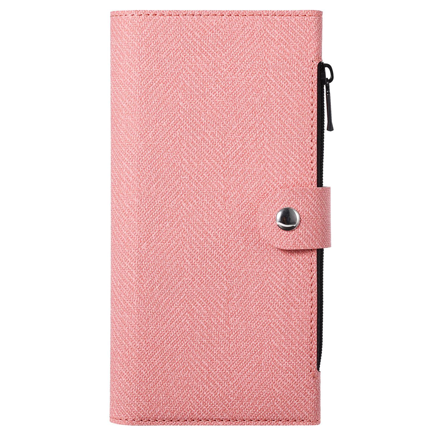 

VILI GBS-C Series for iPhone 16 Pro Max Case Detachable PU Leather Magnetic Phone Cover Pink