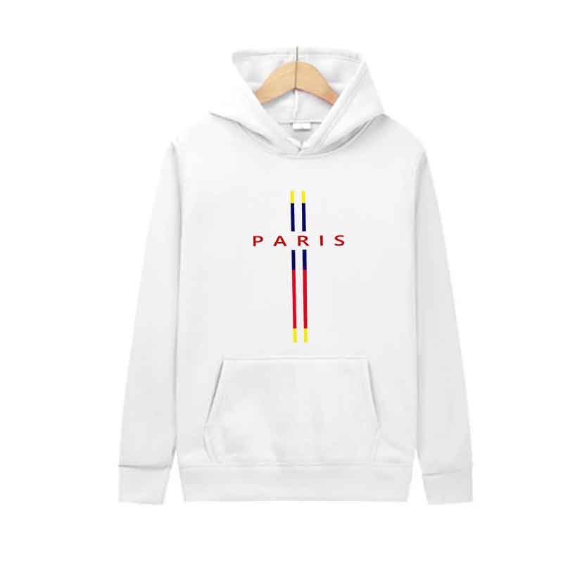 European Style Print Men Sweatshirt Warm Sport Fitness Pocket Streetwear Fashion Casual Hoodies Pullovers Trends Daily Clothing