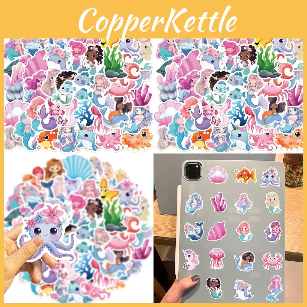 Arielle Graffiti Aufkleber Für Gitarre Notizbuch Gepäck DIY Wasserdichte Abziehbilder Großhandel