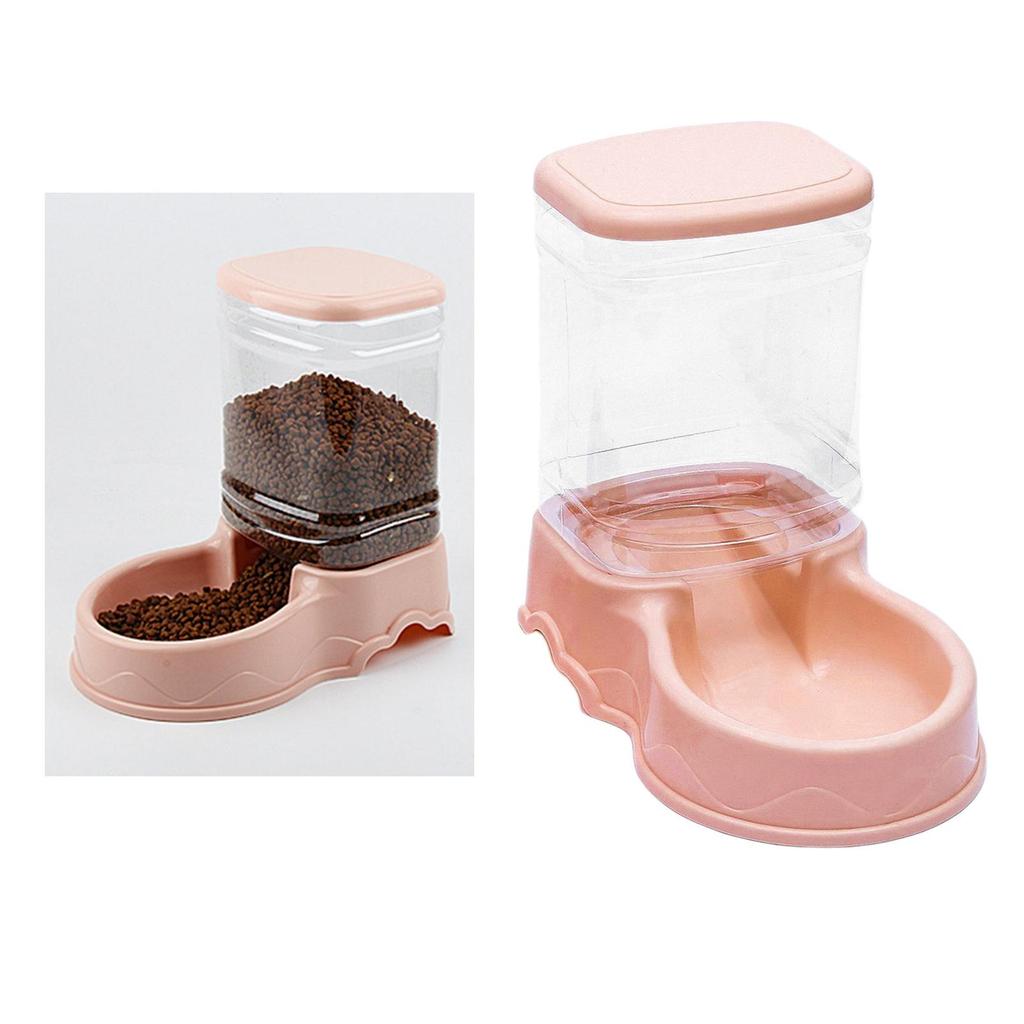 Small Medium Large Pet Feeder Automatic Watering Can Dispenser for Animals