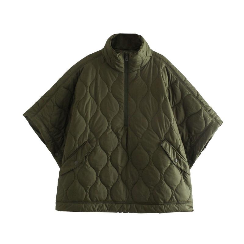 Women's Thin Bat Sleeve Cotton Padded Jacket