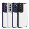 Oppo Reno12 CPH2625 Case Plating Silicone Bumper Shockproof Clear Back Cover Hard Phone Case for Oppo Reno 12 Reno12 5G CPH2625