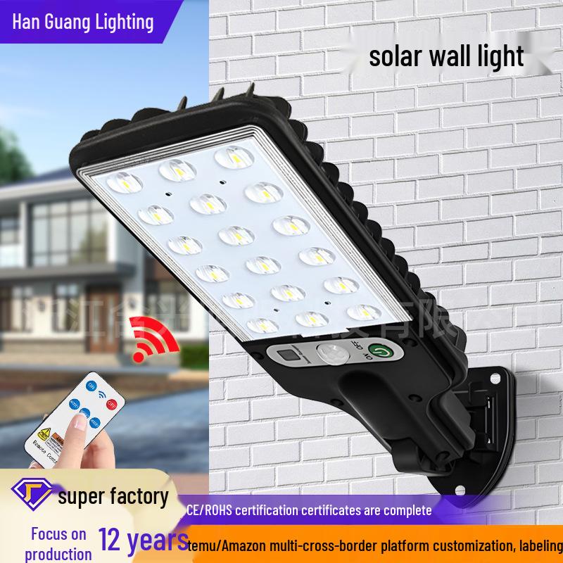 Outdoor Solar LED Wall & Garden Motion Sensor Street Lights