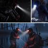Waterproof Clip On Cap Light Motion Sensor Flashlight Portable LED Headlamp  Camping