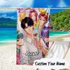 Custom Name KPop Fantasy Night Microfiber Beach Towel Super Soft & Absorbent for Bath, Beach, Travel  Bath Time Accessory, Fan Gifts