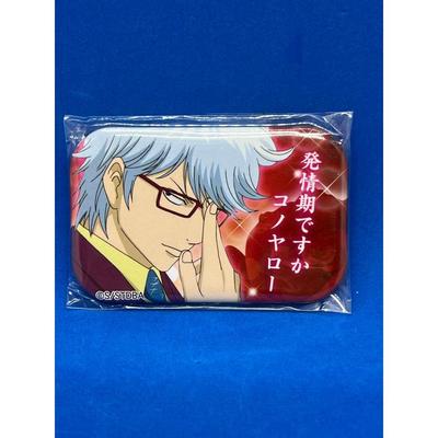 Used Jump Festa 2017 Marukaku Can Badge Gintama Gintoki Sakata