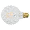 Lampadina Retrò G95 E27 Forma Unica Lampadina a Filamento Vintage 4W 220V 360lm Luce Calda