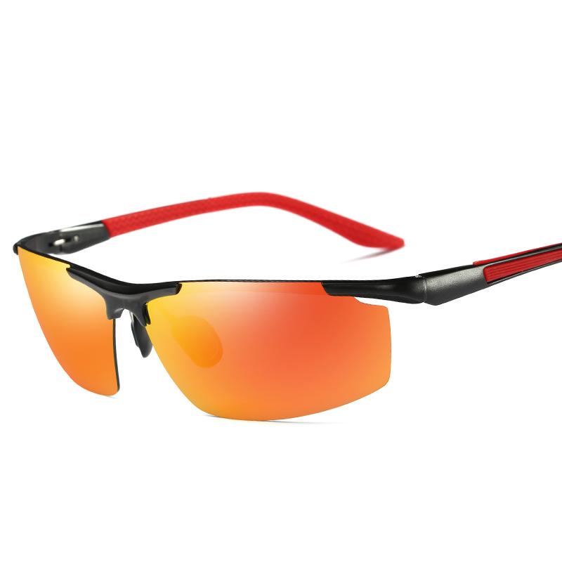 aoron Polarized Sunglasses Night Vision Aluminum Magnesium Cycling Glasses Glasses