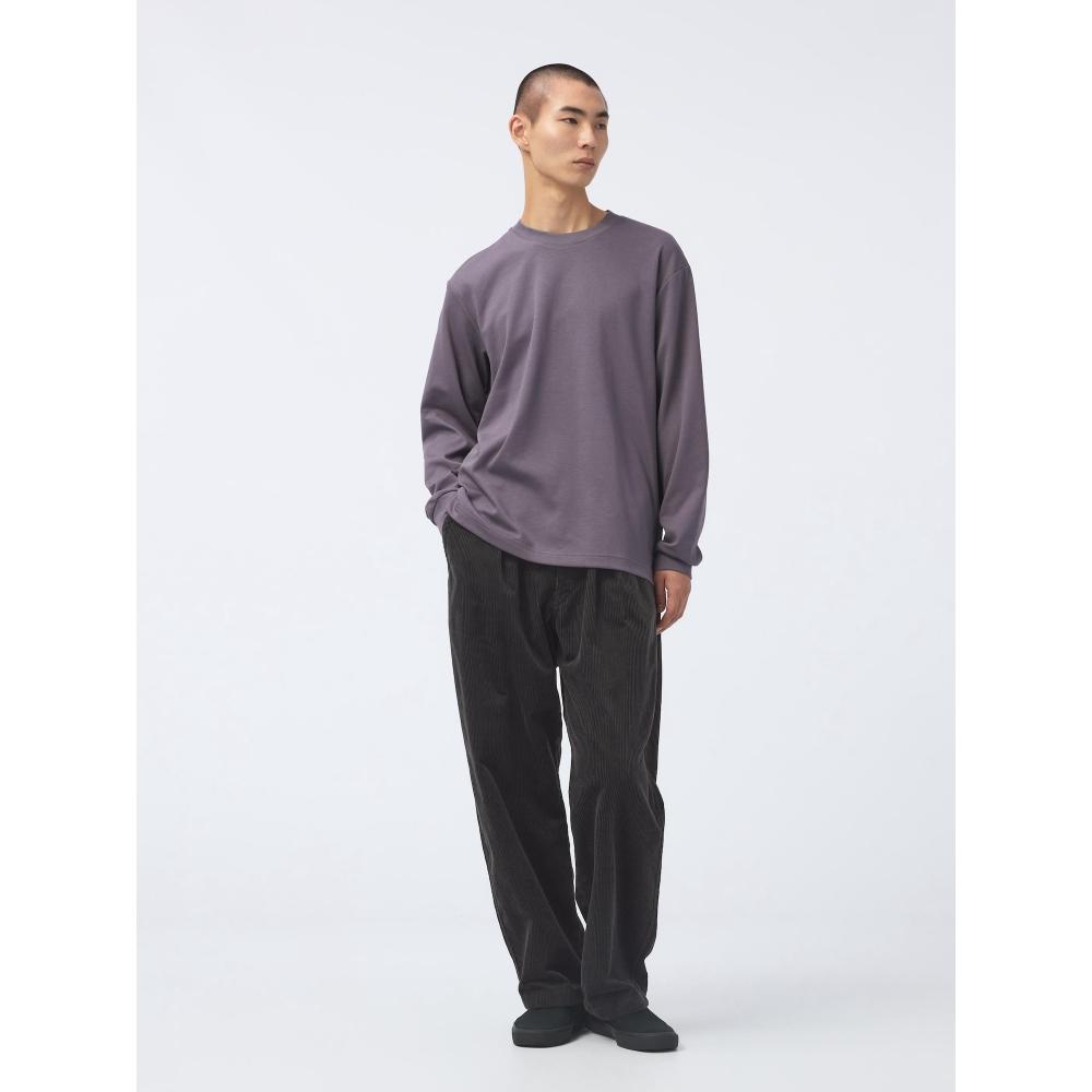 Uniqlo Airism Cotton Crewneck Tee  Long Sleeve 