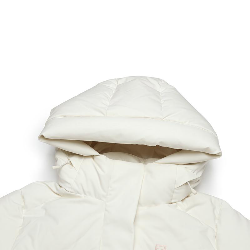 New FILA Athletics Down Jacket Women's Vanilla White A11W441905FIV