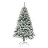 Artificial Christmas Tree with Dense Branches Realistic Spruce Xmas Pine Tree with Metal Stand for Holiday Home Office Decor