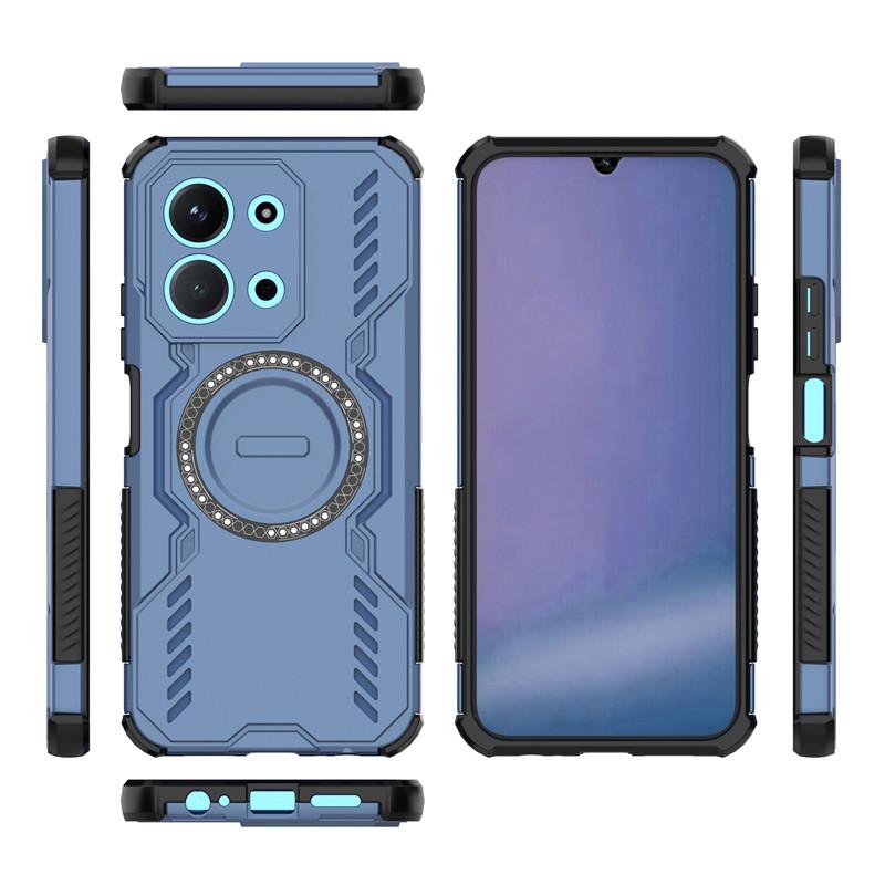 For Xiaomi Redmi 15C Case Redmi 15C Cover Heat Dissipation Magnetic Wireless Charging Bumper Protective Phone Cases On Redmi 15C