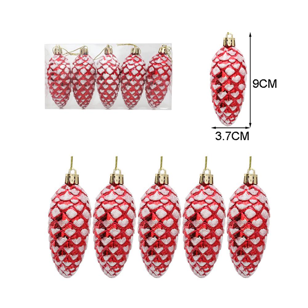 Gold Candy Cane Pine Cones Candy Cane Decorations Hanging Christmas Tree Mint Christmas Home Decoration New Xmas Tree Ornament