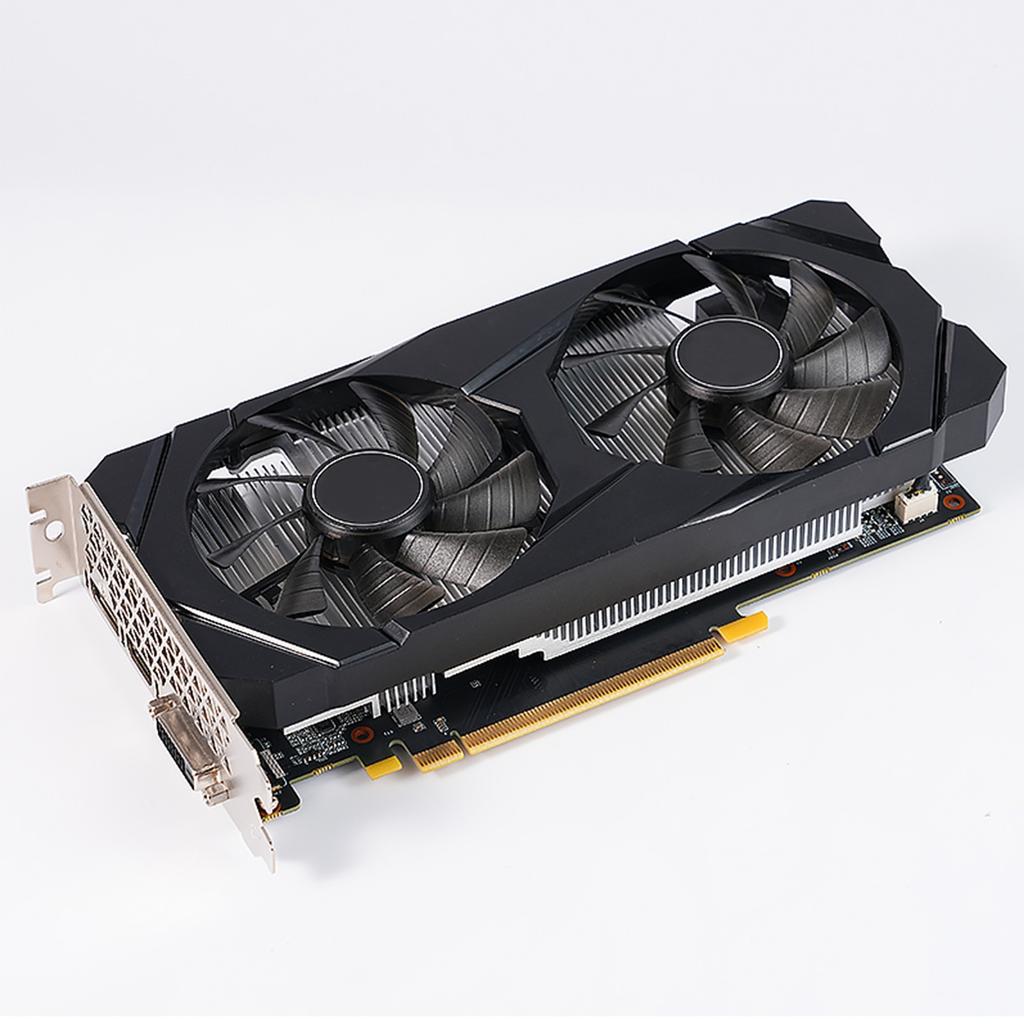 GTX 1660TI 6GB Graphics Card DDR6 192Bit Dual Cooling Fan Computer Graphics Low Power GPU for Working Gaming Video