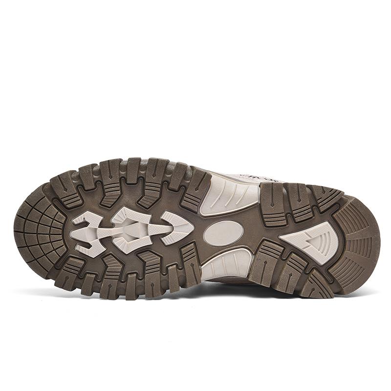 Mesh Couple's Hiking Shoes Women Anti-slip Casual Sports Shoes Men's Outdoor Sneakers for Trekking Climbing Wear-resistant Breathable