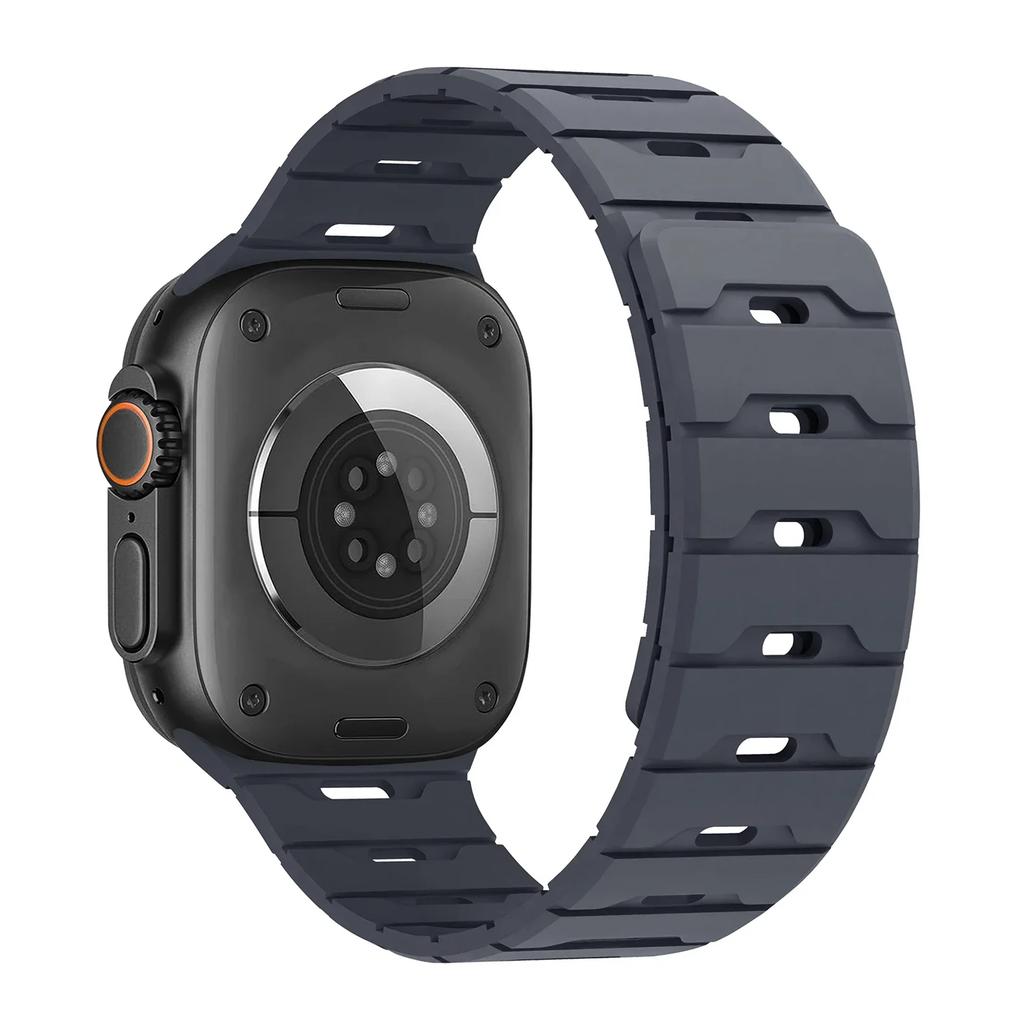 Magneitc Strap For Apple Watch Ultra 3 2 Band 49mm 45mm 41mm 40mm 44mm Silicone Band 38mm 42mm iWatch Series11 10 9 8 SE 7 6 5
