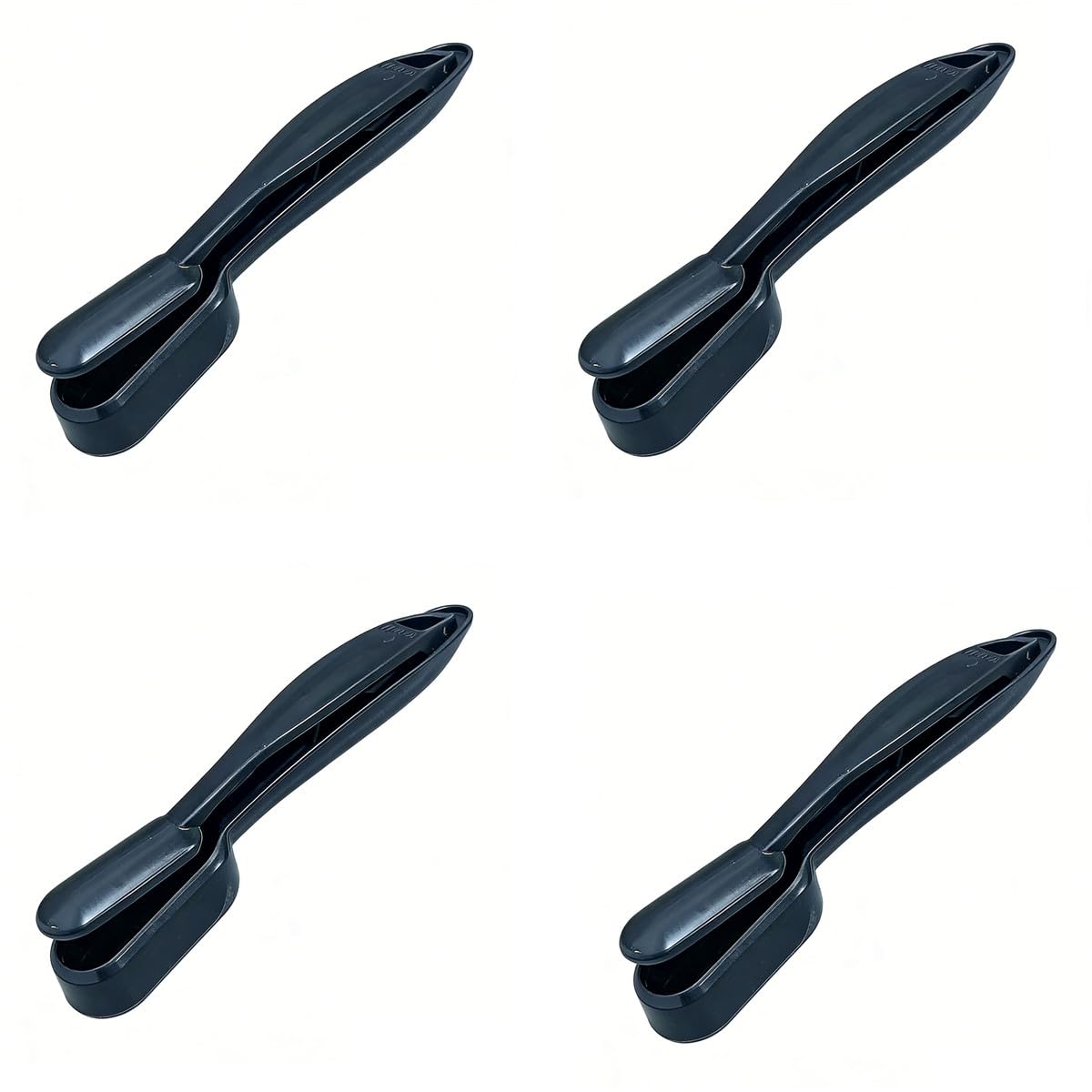 Nigiri sushi mold Easy DIY Professional finish Home maker Reusable cooking tool (4 pieces black)